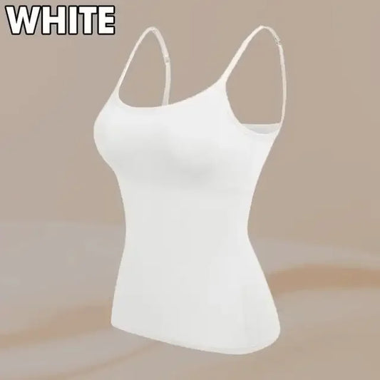Elevate Your Summer Wardrobe with Our Stylish Solid Padded Bra Camisole Top for Women
